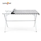 Table Aluminum Aluminum Aluminium Table Customized Portable Outdoor Rustproof Folding Camping Table Aluminum Table