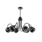 Professional design black acrylic material modern decorative ceiling light