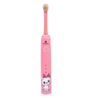 OEM China Children Travel Sonic Rechargeable Pink Novelty Electric Toothbrush For Kids