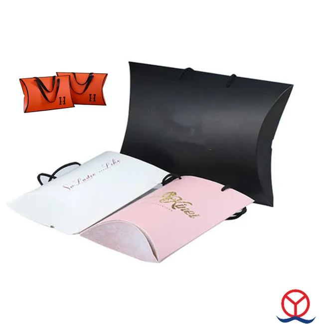 clothes carton folding shipping paper pillow box packaging paper