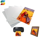 A4 Digital Inkjet Printing Photo Canvas Paper Sheet