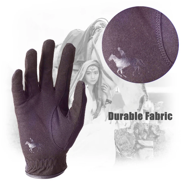 BOODUN Professional Horse Riding Gloves for Men Women Wear-resistant Antiskid Equestrian Gloves Horse Racing Gloves Equipment