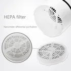 Mini smart hepa filer air purifier desk negative ion home car air purifier USB charging