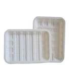 meat tray cornstarch biodegradable disposable plastic corn starch compostable meat tray