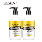 Natural private label ginger shampoo hair clean 100% moisturizing sulfate free GMPC certification