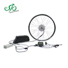 36V 250W rear gear motor ebike conversion kits for electric bicycle with rim