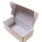 Wholesale Custom Design Waterproof White Home kraft Corrugated Packing Box