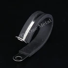 Plastic Clamp Pipe Clamps Hose Pipe Clamp P Type Black Rubber Plastic Hose Clamp PVC Pipe Clips Clamps