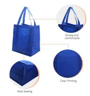 Promotional Sewing Handle Customized Laminated Shopping Non Woven Bag