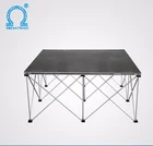 Wedding adjustable stage folding round portable stage platform