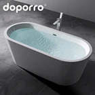 Hot Sale Acrylic Bubble Massage Freestanding Bathtub