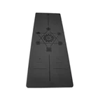 Eco travel anti slip high quality breathable premium non toxic blank custom logo 2mm thickness pu yoga mat