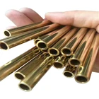 OEM thickness brass tube gold color copper pipe China factory supply