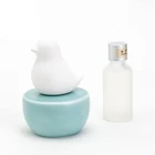 white round bird reed aroma wicking essence diffuser ceramic bottle with gift box