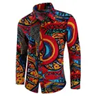100% Cotton Floral Hawaiian Shirt Men Club Mens Outdoor Shirts Party Wear Shirt Printing