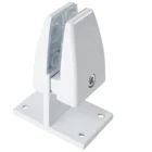 Removable Office Desk Acrylic Clip Divider Screen Support Bracket Desk Partition Clamp