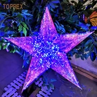 Decor Led Lights New 2020 Innovative Products For Home Decor 3d Outdoor Led Christmas Star Lights