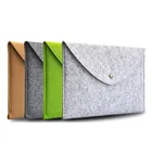 custom logo wholesale felt document bag felt laptop bag