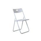 Custom White Pp Plastic Metal Folding Chairs