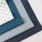 Wholesale custom printed shirt poplin 100% cotton fabrics for clothing textile