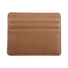Wallets Wallet Minimalist Wallets For Men Women RFID Front Pocket Leather Card Holder Wallet