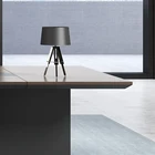 Office Desks Table Ergonomic Executive Furniture Black Computer Home Organizer Modern Wooden
