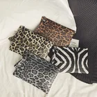 Wholesale New Style Snakeskin Leopard Clutch Animal Print Handbags Purse for Women