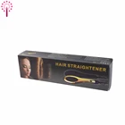 Sabeco global beauty ionic fast ceramic hair straightener brush electric hair straightener with comb