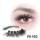 Eyelashes Eyelash Supplier Private Label Mink Fur Strip Extension 3D Lash Eyelashes Luxury Mink Strip Eyelashes