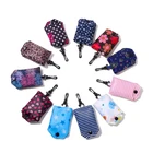 Top quality custom reusable polyester foldable supermarket shopping grocery tote bag