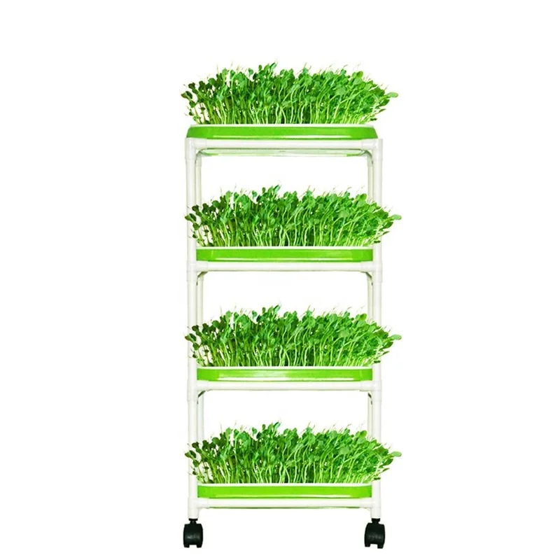 

Seed prouter Trays with 4 Layers helf,1 Set, Green,white, customized