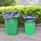 hot sale plastic black disposable garbage bag