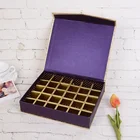 Packaging Customization Paper Box With Tray Custom Magnetic Lid Paper Chocolate Packaging Gift Box With Insert Tray