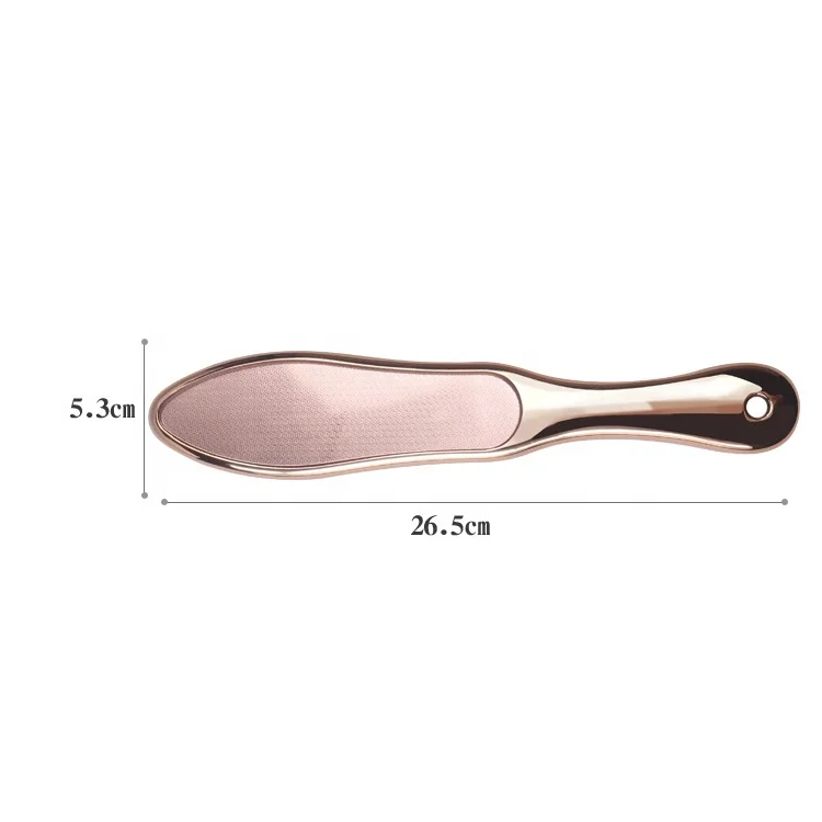 Wholesale OEM Logo Customs Color Plating ABS Handle Nano Glass Foot Files