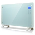 1500W 2 Heat Settings Glass LED Display Electric Glass Panel Heater