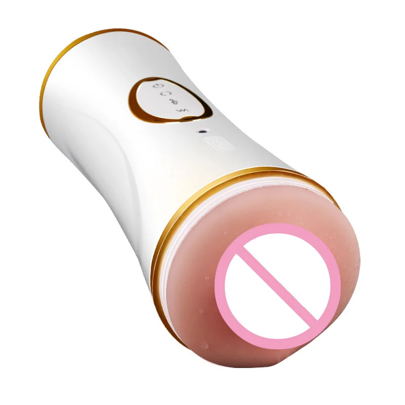 Male Masturbator Cup Masturbation Sex Toys with Powerful Vibration
