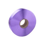 Purple Yarn Fdy Yarn 100 Purple Dope Dyed Color 100% Polyester Bright Fdy Yarn 120d/36f