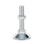 Non-slipping adjustable leveling feet m6 Threaded Glide Feet