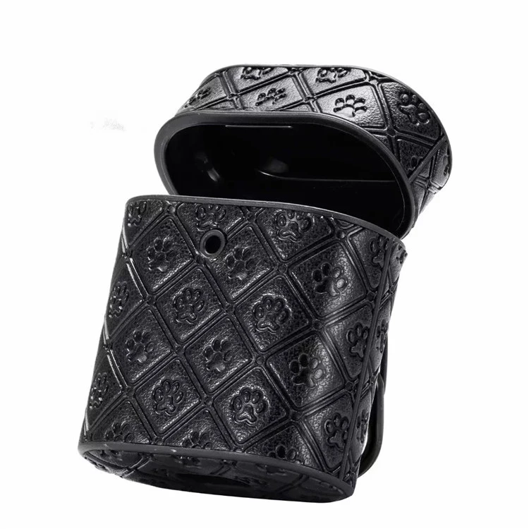 Leather Protective Airpod Case Cover Leather Case For Airpods 1/2