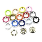 Packaging Customization Sew-on Snap Buttons Metal Snaps Fasteners Press Studs Buttons For Sewing