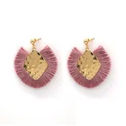 ethnic style tassel jewelry for women pedant and earring sets