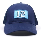 Custom embroidery patch mesh casquette fitted cap and trucker hat