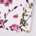 high quality spandex scuba printed plain dyed knitted logo fabric with foil