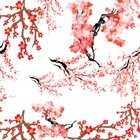 New Design 100% Polyester Custom Digital Print poly printed fabrics