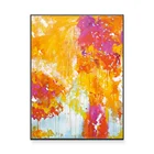 Custom Factory Direct Sell Cheap Two Pieces Modern Abstract Oil Painting