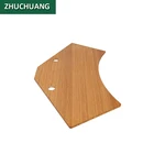 Morden Office Desk Solid Wood Slab Table Top