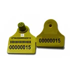 Livestock QR Code RFID NFC Ear Tag For Sheep Pig Cow Goats