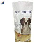 China supply 20kg gusseted bopp woven pet food bag