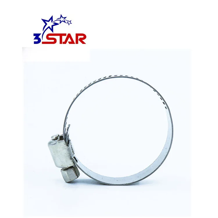 Abrazadera Manguera Rosca helicoidal Gusano W4 Acero INOX Ancho 9mm Rango de sujeci/ón 40-60mm