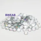 2019 New Color Silver High Quality Transfer Flatback Crystals 6mm Hotfix Rhinestone Sheet